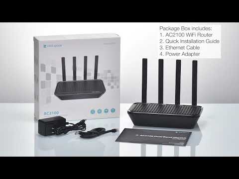 setup video for AC2100 router
